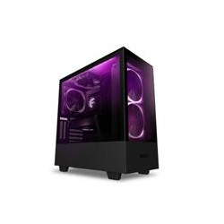 GABINETE NZXT H510 ELITE COMPACT NEGRO MATE MEDIA TORRE MINI ITX MICRO ATX ATX CRISTAL TEMPLADO RGB GAMER