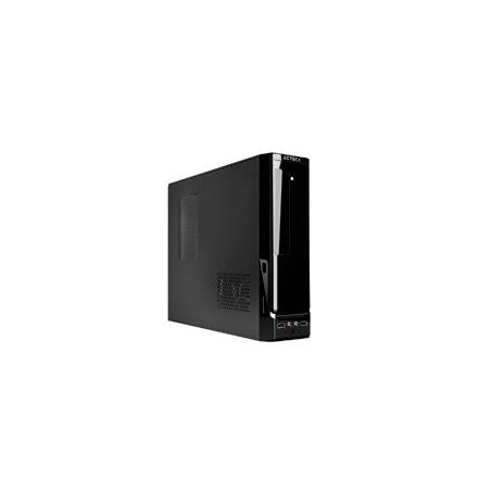 GABINETE ACTECK SLIM ATOM MICRO ATX MINI ITX FUENTE DE PODER 450W COLOR NEGRO AC 929042