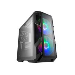 GABINETE COOLER MASTER MC H500M GRIS MEDIA TORRE MINI ITX MICRO ATX ATX EATX CRISTAL TEMPLADO GAMER