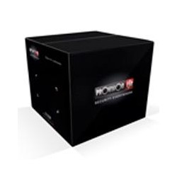 KIT DE VIDEO VIGILANCIA PROVISION ISR AHD DVR 4 CH 4 CAMARAS BALA 720P 1 MP IR 15 MTS 4 CABLES 20 MTS COAXIAL SIAMES