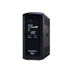 NO BREAK CYBERPOWER CP1350AVRLCD 1350 VA 815 WATTS INTERACTIVO TORRE 10 a NEMA 5 15R 5 RESPALDO Y 5 SUPRESIaN 3 AaOS DE GARANTa