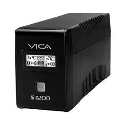 NO BREAK VICA 1200VA 600W 6 CONTACTOS CON RESPALDO Y REGULADOS 3 ANOS DE GARANTIA