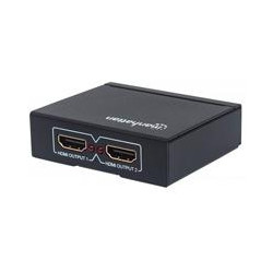 SWITCH HUB HDMI MANHATTAN 4K 3D 3 PUERTOS INCLUYE CONTROL