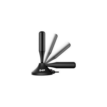 ANTENA GHIA CON BASE MAGNETICA PARA INTERIOR