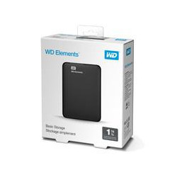 DD EXTERNO PORTATIL 1TB WD ELEMENTS NEGRO 25 USB30 WIN
