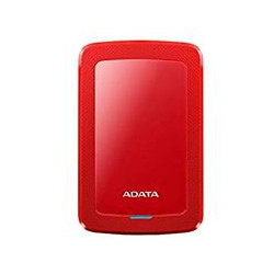 DD EXTERNO 2TB ADATA HV300 DASHDRIVE SLIM 25 USB 32 ROJO WINDOWS MAC LINUX