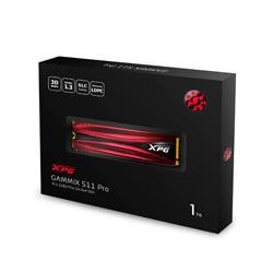UNIDAD DE ESTADO SOLIDO SSD ADATA XPG GAMMIX S11 PRO NVME M2 2280 1TB PCIE GEN 3X4 3DNAND LECT3500MB S ESCRIT 3000MB S CON DISI