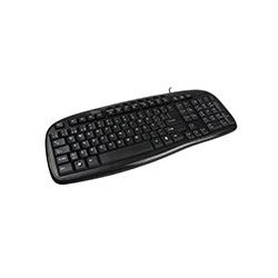 TECLADO MULTIMEDIA EASY LINE BY PERFECT CHOICE NEGRO CORE USB COMPATIBLE WINDOWS XP VISTA 7MAC OS X