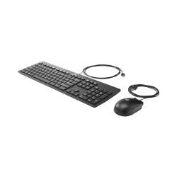 TECLADO MOUSE HP SLIM BUSINESS CONECTIVIDAD USB NEGRO