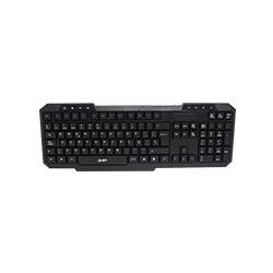 TECLADO GHIA ALAMBRICO USB MULTIMEDIA COLOR NEGRO 104 TECLAS