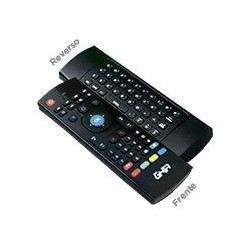 MINI TECLADO INALAMBRICO COMPACTO GHIA CON AIR MOUSE Y CONTROL REMOTO IR PARA SMART TV Y TV BOX