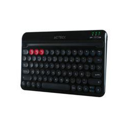 TECLADO MULTIDISPOSITIVO BLUETOOTH CON BASE PARA TABLET MOVIL RECARGABLE NEGRO SWITCH PLUS COLOR NEGRO AC 926638