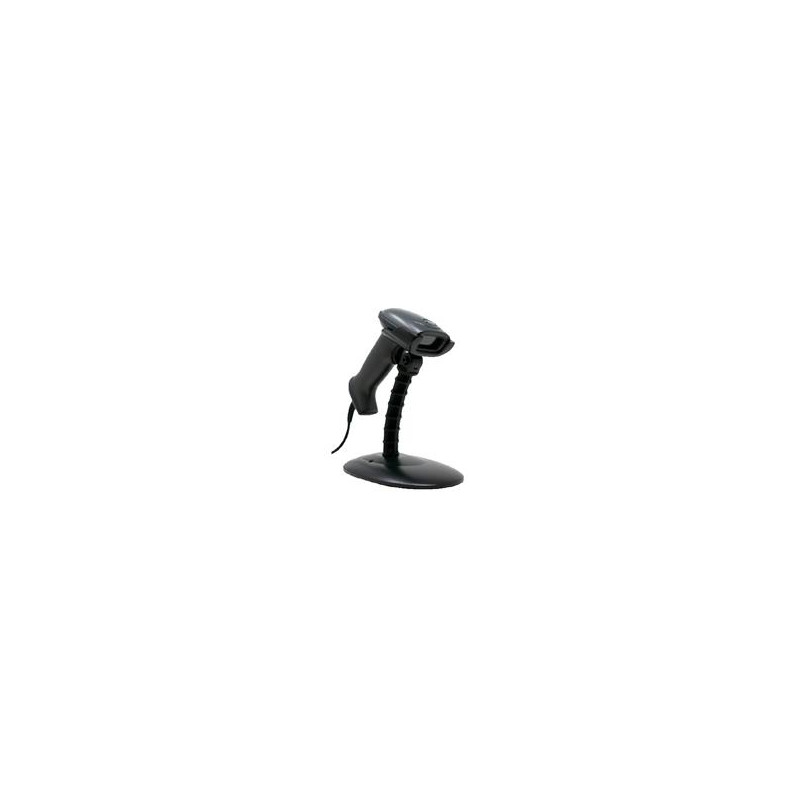LECTOR DE CODIGO DE BARRAS Y QR 1D 2D 3NSTAR SC402 LECTURA AUTOMATICA BASE INCLUIDA a NEGRO USB VEL DE ESCANEO 30 CUADROS POR S
