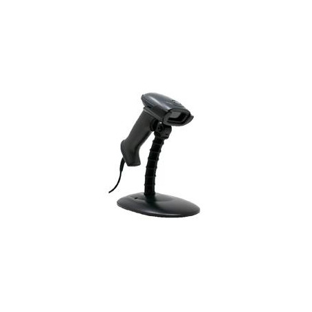 LECTOR DE CODIGO DE BARRAS Y QR 1D 2D 3NSTAR SC402 LECTURA AUTOMATICA BASE INCLUIDA a NEGRO USB VEL DE ESCANEO 30 CUADROS POR S