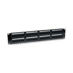 PANEL DE PARCHEO INTELLINET CAT5E UTP 48 PUERTOS RJ45 MONTAJE RACK 19 2U