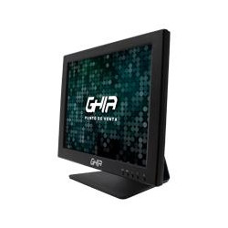 MONITOR LCD TOUCH GHIA 15 PULGADAS DE USO RUDO PUNTO DE VENTA