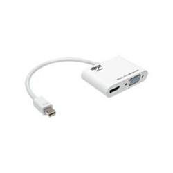 ADAPTADOR CONVERTIDOR TODO EN UNO KEYSPAN TRIPP LITE P137 06N HV V2W MINI DISPLAYPORT 12 A VGA HDMI COMPATIBLE CON THUNDERBOLT 