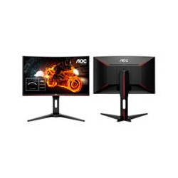 MONITOR GAMER CURVO AOC 27 PANEL VA CON HDMI VGA DISPLAYPORT ASPECTO 16 9 TIEMPO DE RESPUESTA 1 MS AMD FREE SYNC 144 HZ RESOLUC