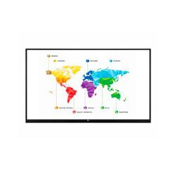 MONITOR DE SEaALIZACION DIGITAL TOUCHSCREEN DE 65 PLG UHD 350 NITS DE BRILLO PUNTOS MULTI TACTIL 20 DE ESCRITURA 10 HDMI 3 ENTR