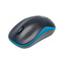 MOUSE OPTICO MANHATTAN INALAMBRICO 1000 DPI NEGRO AZUL
