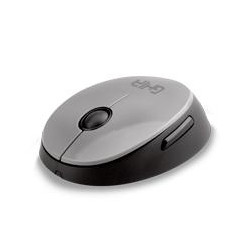 MOUSE INALAMBRICO GM500G GHIA COLOR NEGRO GRIS