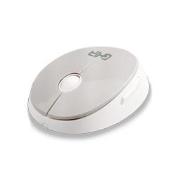 MOUSE INALAMBRICO GM500B GHIA COLOR BLANCO GRIS
