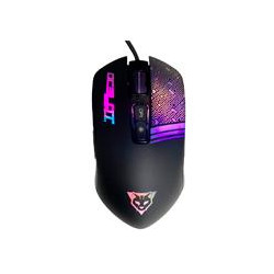 MOUSE OCELOT GAMER ALAMBRICO USB RGB DPI CONFIGURABLES HASTA 3200 7 BOTONES LUCES LED DISEaO ERGONOMICO