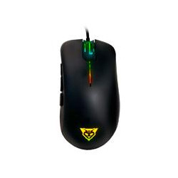 MOUSE OCELOT GAMER ALAMBRICO USB RGB DPI CONFIGURABLES HASTA 6400 8 BOTONES DISEaO ERGONOMICO