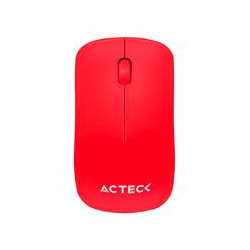 MOUSE OPTICO INALAMBRICO ACTECK E RECEPTOR 24G 1000 DPI COLOR ROJO AC 928922