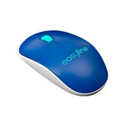 MOUSE INALAMBRIO EASY LINE BY PERFECT CHOICE 1 000 DPI VIVA AZUL