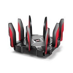 ROUTER GAMING INALAMBRICO TP LINK ARCHER C5400X TRI BANDA 24GHZ A 1000MBPS Y 2 DE 5GHZ A 2167 MBPS C U 8 PUERTOS LAN GIGABIT 1 