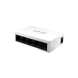 SWITCH GHIA 5 PUERTOS RJ45 10 100 MBPS NO ADMINISTRABLE AUTO MDI MDIX HALF FULL DUPLEX
