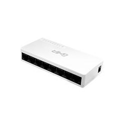 SWITCH GHIA 8 PUERTOS RJ45 10 100 MBPS NO ADMINISTRABLE AUTO MDI MDIX HALF FULL DUPLEX