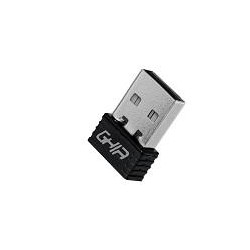 ADAPTADOR DE RED GHIA NANO USB 20 INALAMBRICO 150 MBPS
