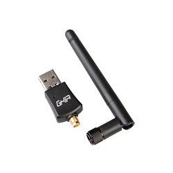 ADAPTADOR DE RED GHIA USB 20 INALAMBRICO DUAL BAND 600 MBPS ALTA VELOCIDAD CON ANTENA