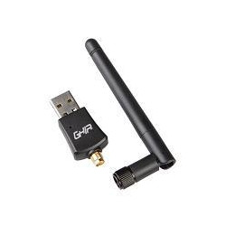 ADAPTADOR DE RED GHIA USB 20 INALAMBRICO 300 MBPS ALTA VELOCIDAD CON ANTENA