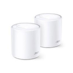 ROUTER TP LINK DECO X202 PACK 2 PIEZAS AX1800 WHOLE HOME SISTEMA EN MALLA WI FI 6 PARA EL HOGAR DUAL BAND 80211AX AC A B G N 2 