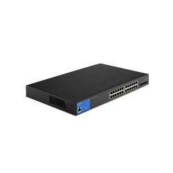 SWITCH LINKSYS LGS328MPC 24 PUERTOS ADMINISTRABLE POE GE 4 10G SFP 410W
