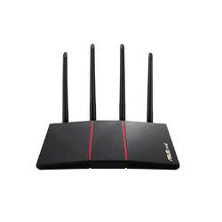 ROUTER ASUS AX1800 574 1201MBPS 24 Y 5GHZ 4X LAN GBE MU MIMO 4X ANTENAS EXT CONTROL PARENTAL VPN AIMESH OFDMA