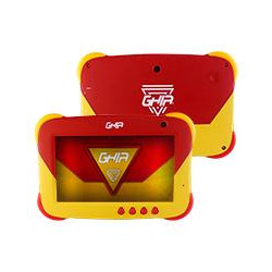 TABLET GHIA 7 KIDS A50 QUADCORE 1GB RAM 16GB 2CAM WIFI BLUETOOTH 2500MAH ANDROID 9 ROJA