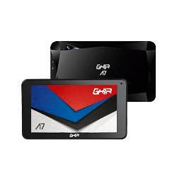 TABLET GHIA A7 WIFI A50 QUADCORE WIFI BT 1GB 16GB 03MP2MP 2100MAH ANDROID 9 GO EDITION NEGRA