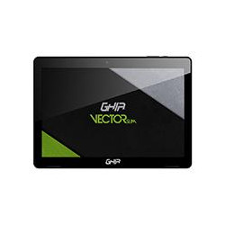 TABLET GHIA 101 VECTOR SLIM A100 QUADCORE IPS 1GB RAM 16GB 2CAM WIFI BLUETOOTH 5000MAH ANDROID 10 NEGRA