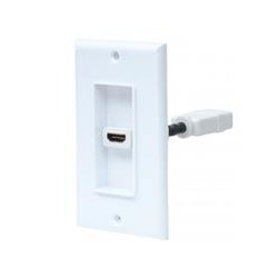 COPLE MANHATTAN HDMI BLANCO CON FACEPLATE 1 PUERTO