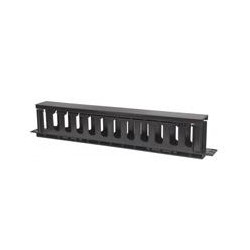 ORGANIZADOR HORIZONTAL INTELLINET RJ45 RED UTP RACK 19 1U PLASTICO