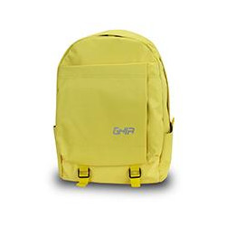 MOCHILA BACKPACK GHIA 156 COLOR AMARILLO 3 COMPARTIMIENTOS