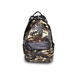MOCHILA BACKPACK GHIA 156 CAMUFLADA VERDE CAFE NEGRA 4 COMPARTIMIENTOS