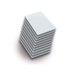 PAQUETE DE 10 TARJETAS ZK TIPO ID FRECUENCIA 125KHZ ULTRA DELGADAS 088 MM DE GROSOR IMPRIMIBLES SIN FOLIO 