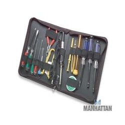 KIT HERRAMIENTAS MANHATTAN P MANTENIMIENTO COMPUTO 17 PZAS