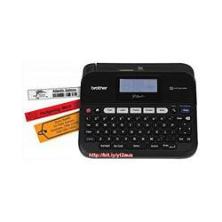 ROTULADORA PTD600 BROTHER LAMINADA CON CONEXION A PC COMPATIBLE CON CINTAS LAMINADAS DE 35MM A 24MM