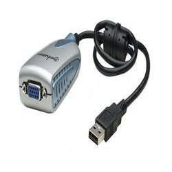 CONVERTIDOR MANHATTAN USB 20 A VGA 1600X1200 MACHO HEMBRA